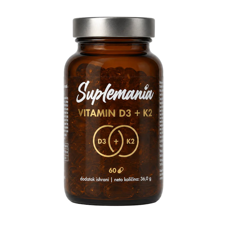Suplemania Vitamin D3K2 4000IU