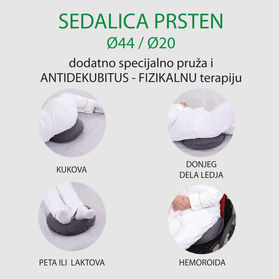 180 Jastuk prsten prečnik 44cm