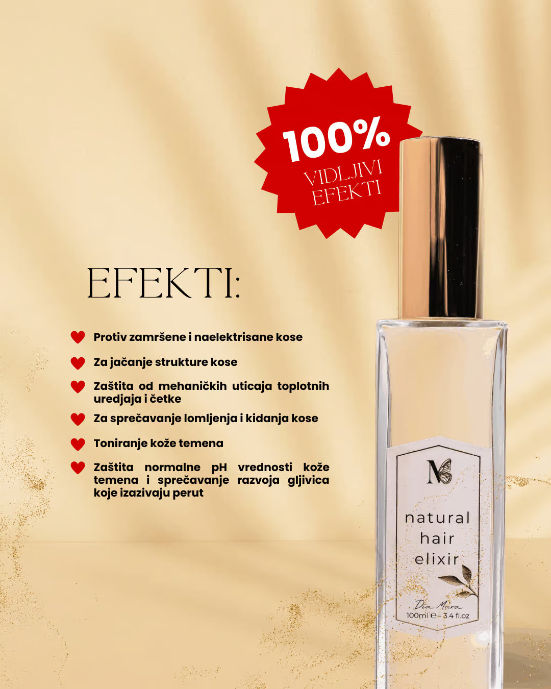 Miamor Elixir za zaštitu, negu i raščešljavanje kose 100ml