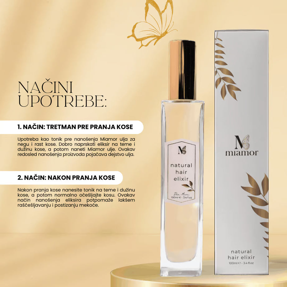 Miamor Elixir za zaštitu, negu i raščešljavanje kose 100ml
