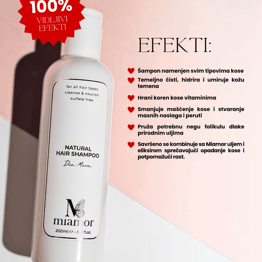 Miamor Šampon za sve tipove kose bez sulfata