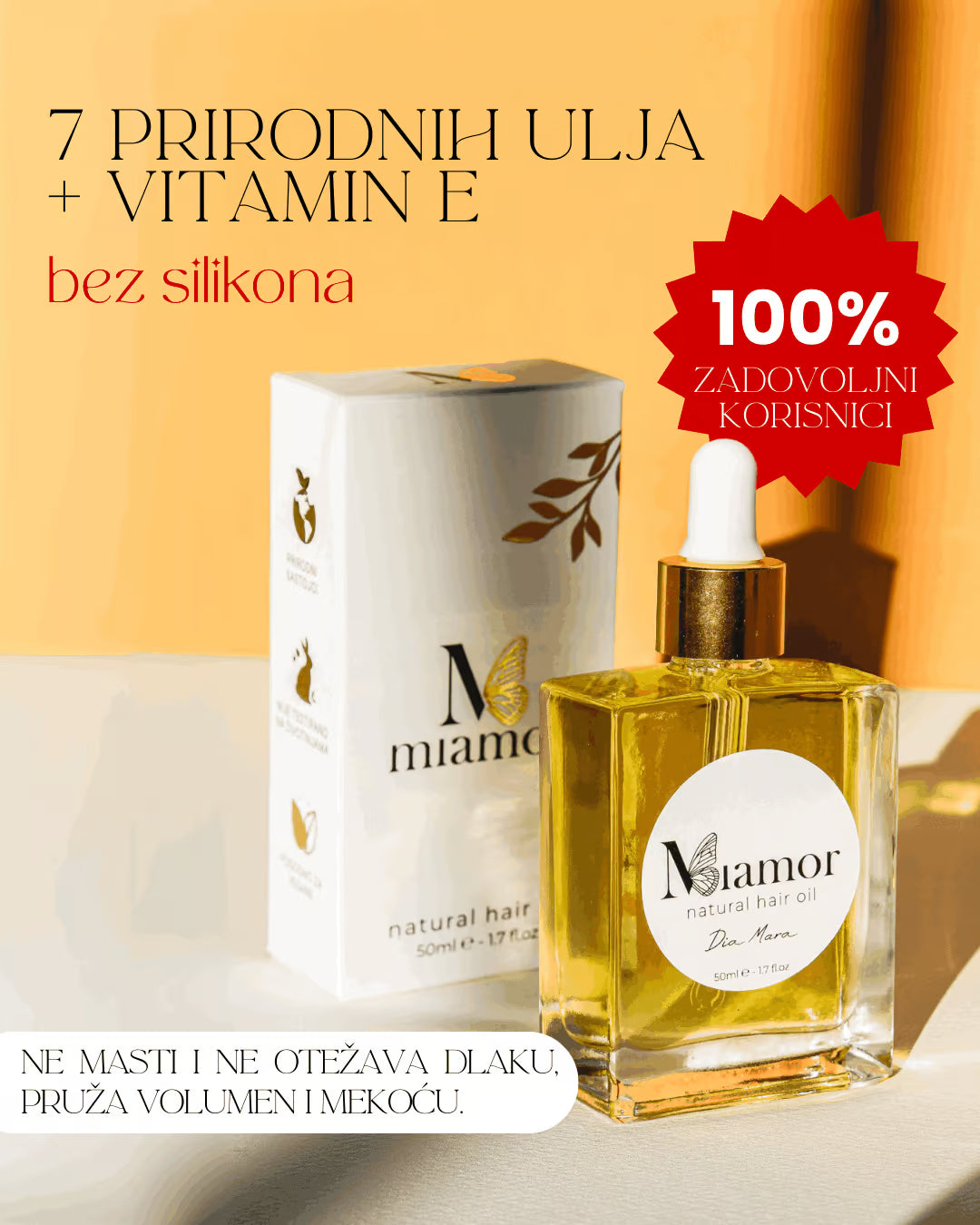 Miamor BEST VALUE ulje za negu i rast kose 100ml