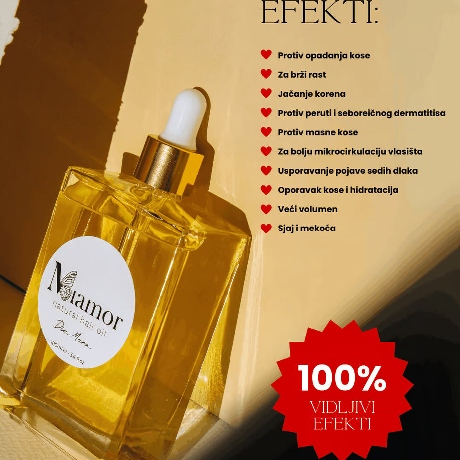 Miamor BEST VALUE ulje za negu i rast kose 100ml